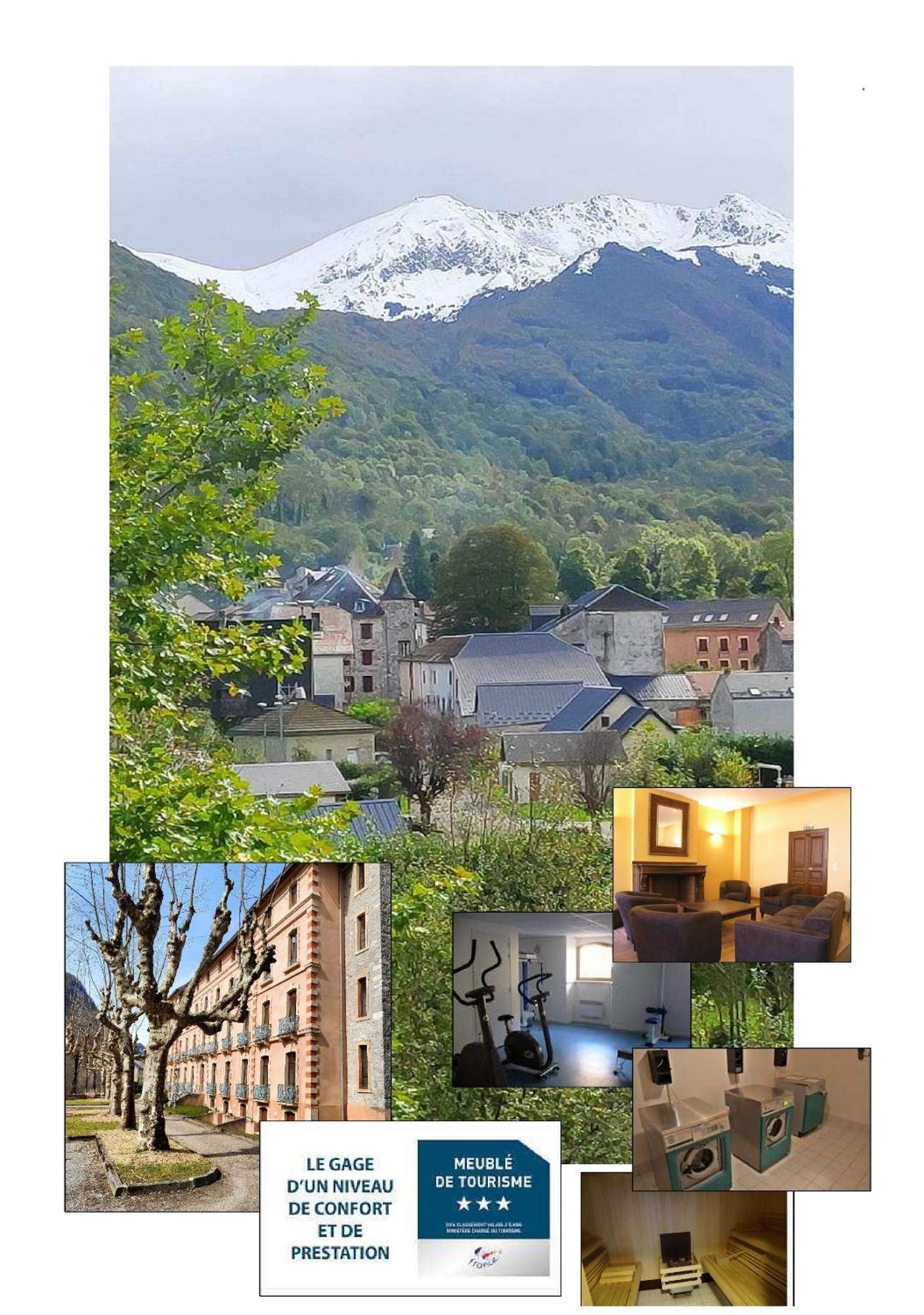Residence Grand Hotel Appartement Standing Aulus-les-Bains Exteriér fotografie